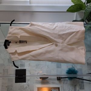 Express Cream Long Vest XS - Never worn, with tags